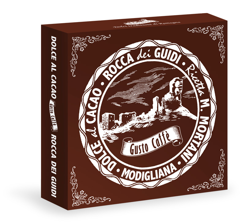Dolce al cacao Rocca dei Guidi gusto caffè Scatola